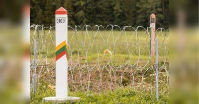 Литва закроет два пограничных перехода с беларусью