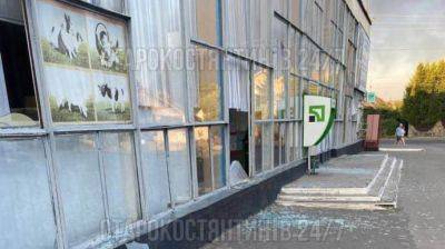 В Староконстантинове Хмельницкой области виден дым, выбиты окна – СМИ