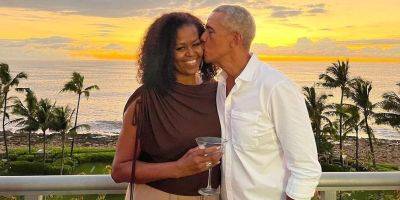 «Мой любимый». Мишель Обама нежно поздравила мужа Барака с 62-летием