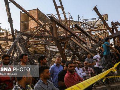В столице Ирана во время сноса опасных зданий произошел обвал, три человека погибли