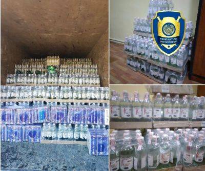 Пейте осторожно. Больше десяти тысяч бутылок поддельной водки были обнаружены в Узбекистане