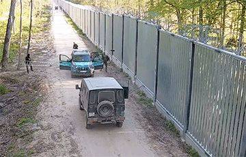 Несколько десятков нелегалов штурмовали границу с Польшей