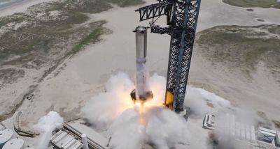 SpaceX провела огневые испытания первой ступени Starship с 33 двигателями Raptor 2 для второго орбитального полета