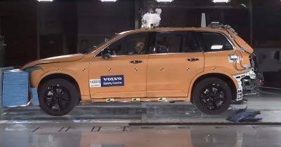 Ради безопасности: Volvo XC90 испытали в самых экстремальных краш-тестах (видео)