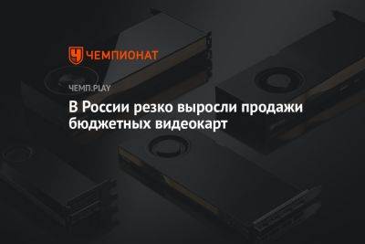 В России резко выросли продажи бюджетных видеокарт - championat.com - Россия