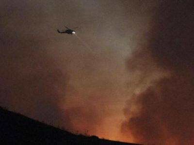 В Южной Калифорнии столкнулись два пожарных вертолета: погибли три человека