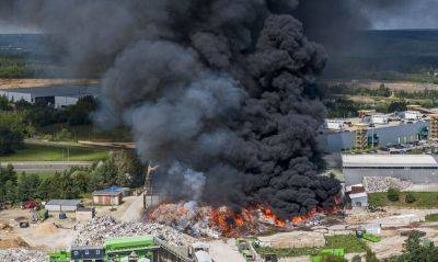 Пожар на территории предприятия Toksika не причинил вреда экологии – директор