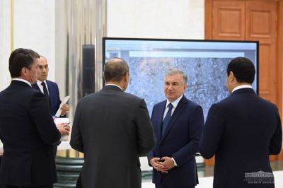 Мирзиёеву рассказали о том, как продвигается строительство "Нового Ташкента" и Олимпийского городка