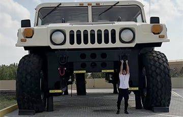 Пентхаус на колесах: показали самый большой внедорожник Hummer в мире