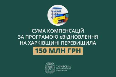 Более 150 млн грн пошло на выплаты за жилье на Харьковщине в єВідновлення