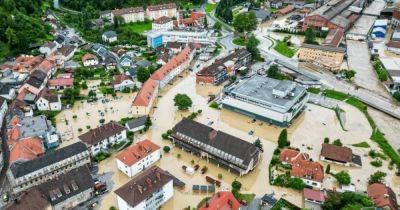 По меньшей мере семь смертей и сотни оползней: в Словении, Австрии и Хорватии бушуют наводнения (фото, видео)