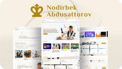 Запущен персональный сайт международного гроссмейстера Нодирбека Абдусатторова