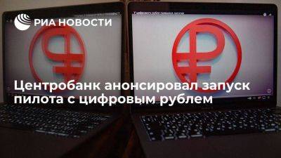 Первый зампред ЦБ Скоробогатова: Банк России 15 августа запустит пилот с цифровым рублем