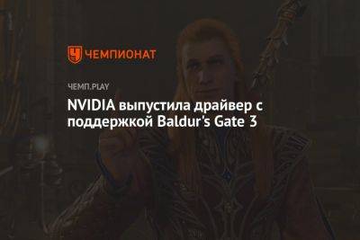 NVIDIA выпустила драйвер с поддержкой Baldur's Gate 3