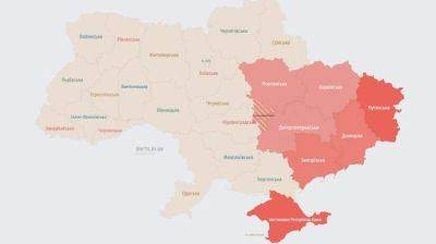 По Украине распространяется тревога из-за угрозы баллистики