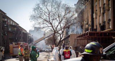 Число жертв пожара в здании в южноафриканском городе Йоханнесбург возросло до 73