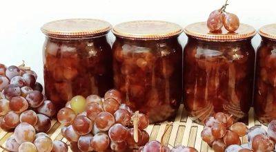 "Дамский угодник": рецепт нежного и ароматного джема из винограда, который растет в каждом селе или на даче