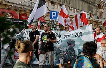 В Варшаве состоялся марш и концерт ко Дню белорусской воинской славы