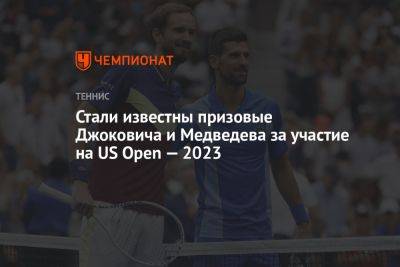Джокович Новак - Даниил Медведев - Стали известны призовые Джоковича и Медведева за участие на US Open — 2023 - championat.com - Россия - США - Австралия - Сербия