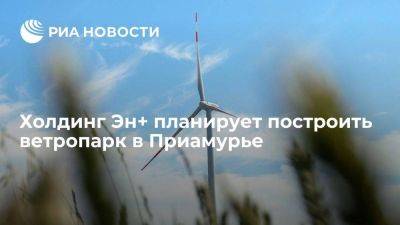 Холдинг Эн+ планирует построить ветропарк в Приамурье стоимостью 60 млрд рублей