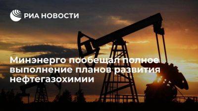 Минэнерго России: планы развития нефтегазохимии выполнят полностью