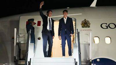 Премьер-министр Канады Джастин Трюдо не может вылететь из Индии