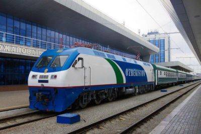 В Узбекистане отменили порядка 10 железнодорожных рейсов