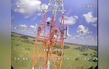 ВСУ с помощью дрона уничтожили комплекс тепловизионного наблюдения «Муром-П»
