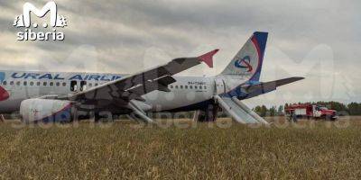 В России самолет со 170 пассажирами совершил аварийную посадку в поле