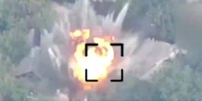 ВСУ ударили по базе российских дронов Zala и Ланцет в Донецкой области — видео