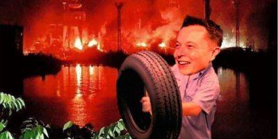 «Не спасут ни шины, ни Илон Маск». В соцсетях издеваются над оккупантами после ночной ракетной атаки на Севастополь