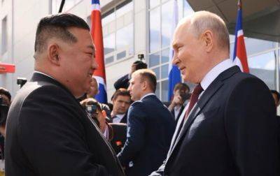 Ким Чен Ын поднял тост за Путина и пожелал "побед"