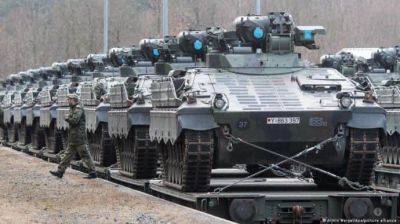 Германия отправила новую партию военной помощи: в ней танки для разминирования и 20 БМП Marder