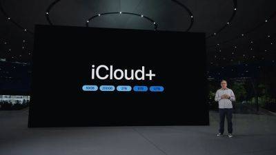 Apple добавляет два новых тарифа хранения на iCloud – на 6 и 12 ТБ