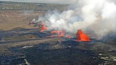 Новое извержение вулкана Килауэа - ru.euronews.com - штат Гавайи