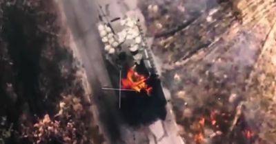 Нацгвардейцы уничтожили "сверхсовременный и непробиваемый" танк Т-80БВМ, которым кичилась российская пропаганда (ВИДЕО)