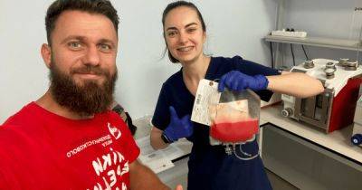 Американец стал донором костного мозга для годовалого украинца (фото)