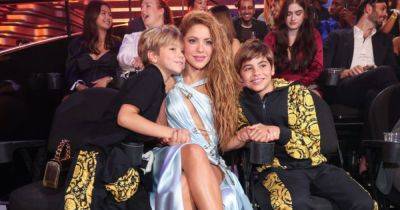 Шакира привела сыновей на церемонию MTV VMA 2023
