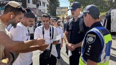 Полиция Израиля прибыла в Умань на период празднования Рош ха-Шана