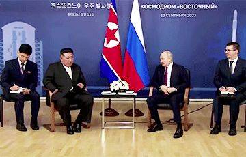 СМИ: Странное поведение Путина на встрече с Ким Чен Ыном подогрело слухи о его тяжелой болезни