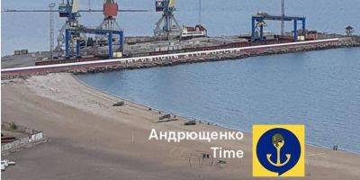 Российское судно доставило бетонные укрепления в оккупированный Мариуполь — советник мэра