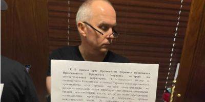 СБУ нашла у Шуфрича «документ» со схемой «автономии» для Донецкой и Луганской областей — источники NV
