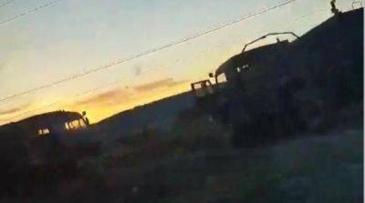 В Геническе партизаны взорвали два грузовика с оккупантами