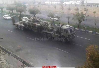 КСИР перебрасывает артиллерию и танки на северо-запад Ирана