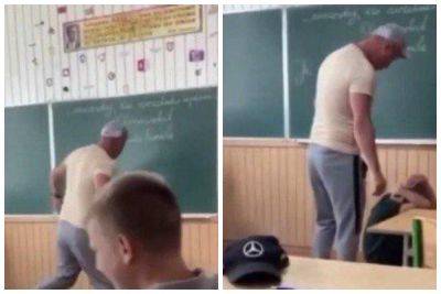 Новый скандал в Украине, учитель избил ученика на глазах одноклассников: в дело вмешалась полиция