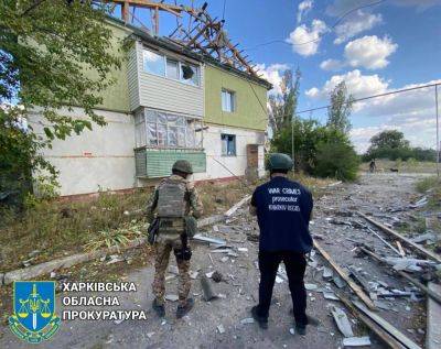 Россияне обстреляли из артиллерии село на Харьковщине (фото)