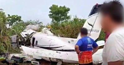 В Бразилии упал самолет с туристами: погибли 14 человек