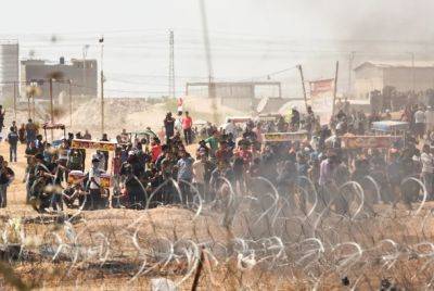 Беспорядки на границе с сектором Газа: ЦАХАЛ разогнал толпу