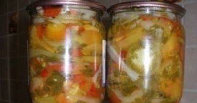 Салат из зеленых помидоров: рецепт вкусной заготовки на зиму - focus.ua - Украина