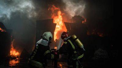 Во Львове три попадания в промышленные склады, пожары еще тушат